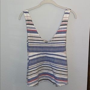 Zara striped tank